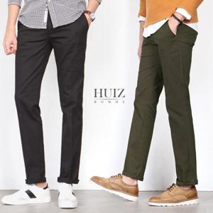 [휴아이지옴므] HU 클렌 스판 면팬츠