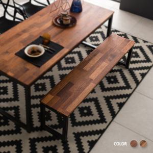 [미즌하임] 멀바우/아카시아 1800L 베드벤치