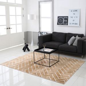 모노 헤링본러그 극세사 카페트 소형