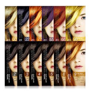과일나라 [단하루 쿠폰적용가7,900원]진주펄 후르츠왁스 염색약 2개 (12개 컬러/새치/컬러염색)