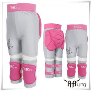 IFFLYING 아동용 스노우보드보호대 보드보호대 핑크