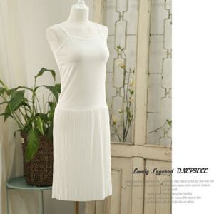 [웬디즈갤러리][한정]끈주름 레이어드 원피스 MOP005