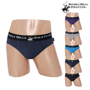 [비버리힐즈폴로클럽] 0104 남성 삼각 팬티 브리프 남자팬티 1매입
