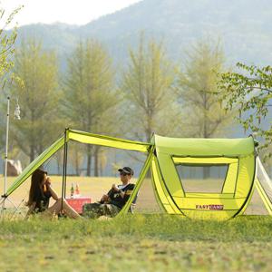 [패스트캠프] 원터치팝업텐트 테라4 (5-6인용) 라이트그린