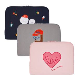 안테나샵 부클 15노트북파우치 방수캔버스 [노트북가방/맥북]