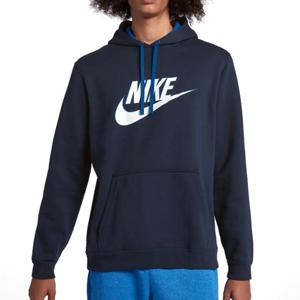 [나이키] 스우시 후드티셔츠 AJ6352 451 네이비 NIKE