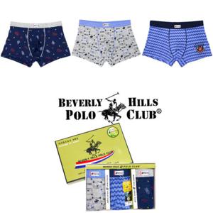 비버리힐즈폴로클럽 실크레이온 인밴드 아동주니어팬티 3종세트