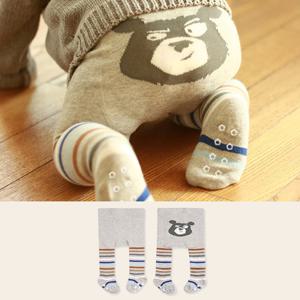 [하이베이비클럽]곰돌이줄무늬 타이즈/유아/유아타이즈/아기타이