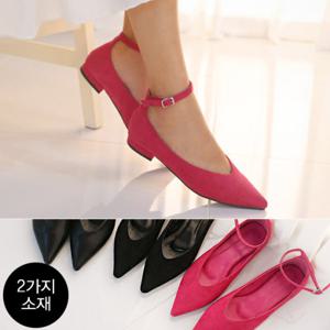 [바닐라슈] 오멜린 슬림 메리제인 플랫슈즈(1.5cm)