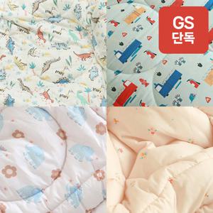 [올리키즈] [GS단독] 5종중택1 아동 극세사 차렵이불(140X200)