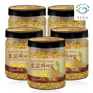 푸른들판 호로파 씨앗 400gx5통 페누그릭 페뉴그릭 시드 향신료