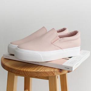 [나크21] 리얼 가죽 스니커즈 슬립온 SH01-302 /빅사이즈