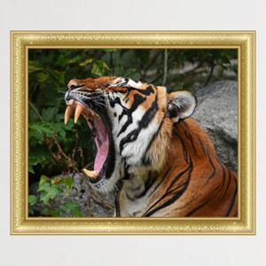 아트박스/꾸밈 cv620-액운쫓는호랑이_창문그림액자(중형)