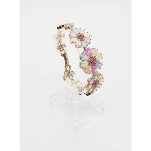 [갤러리민] 파스텔꽃큐빅팔찌/여성팔찌/링반지/드롭귀걸이