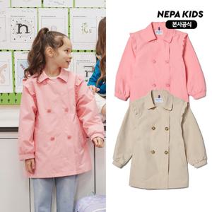 [네파키즈/택가159,000] KH20602 러플 트렌치 자켓 본사직영