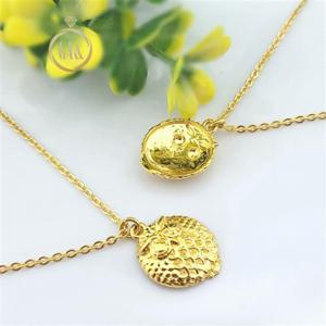 [가앤] 24k순금 부엉이 코인 체인 목걸이7.50g