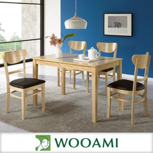 [우아미가구]세니로 4인식탁세트(의자4개포함)