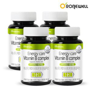 로니웰 에너지케어 비타민B 콤플렉스 90정 x 4개 (총 12개월분)