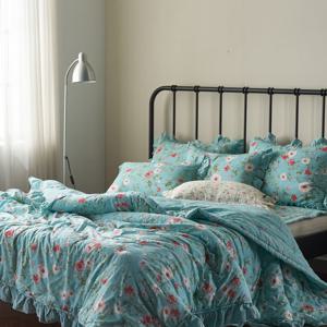 지베딩 플로라 워싱 순면60수 이불 풀세트 퀸(Q)_2color