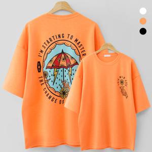 [엠엔씨][MNC] 해골 오버핏 반팔티 (MDBT026MR)