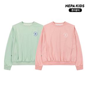 [네파키즈/택가69,000] KJ65307 클로버 맨투맨 본사직영