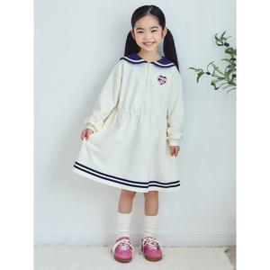 [탑텐키즈]여아) 테마 클래식 캠퍼스 세일러카라 원피스_MKE3OO2101