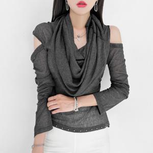 [금찌]금찌 에덴 오프숄더 티 ST7695T