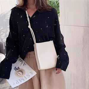 숄더줄 꼬임 미니 크로스백 URD-036