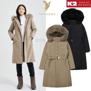 K2 겨울 여성 씬에어 롱 수지 구스다운/패딩/광고/방수/앱솔루트/KWW24568