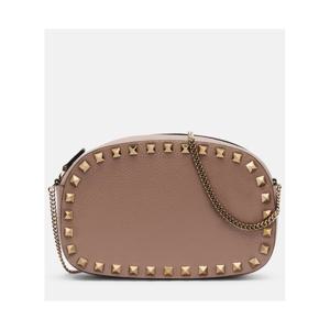 발렌 Rockstud 미니 레더 숄더 백 P01056425