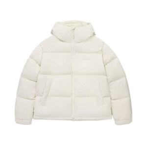 커버낫패딩 CQK CO2404DP03-IV RDS 씨빅 오리진 후드 숏 푸퍼 아이보리