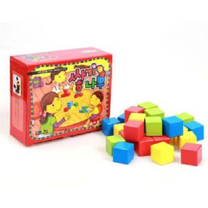 (SM)조이매스 쌓기나무교구 원목4색60조각 플라스틱큐브 큐브퍼즐 큐브게임 큐브놀이 매쓰링크 수연산큐브 도형놀이 연결큐브 수모형세트 수모형