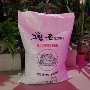 그린랜드 그린존 40L 화훼 전문 분갈이 용토(흙) 혼합배양토 전문용