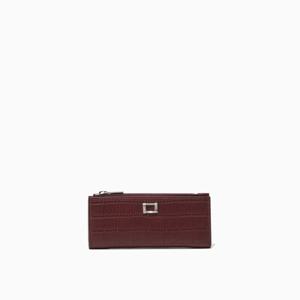 디오 2단 슬림 중지갑