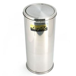 엄지척 쓰레기통 스텐 휴지통 28L 분리수거 사무실 쓰레기통 예쁜휴