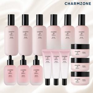 [최고가라인] 참존 참인셀 리추얼 풀기초 15종 완벽트리플구성 (스킨X3+로션X3+크림X3+앰플X3+아이크림X3)