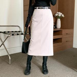 [VY] 여자 겨울 정장 기모 롱스커트_SK4222