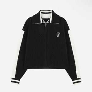 [클라이드앤]스누피 집업 스웨터 FODSW975F_DG