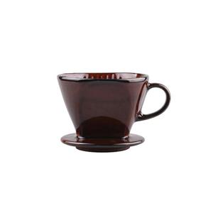 프랜드 도자기 커피 드리퍼 브라운 101LD 1~2인용