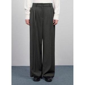 갤러리아_[시스티나] 울 혼방 원턱 스트레이트 팬츠_AWWSLO41060