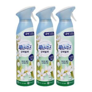 [페브리즈]페브리즈 에어 화이트 페어 & 베르가못 165g x3 /실내냄새제거/방향제