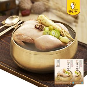 원할머니 우리땅 명품삼계탕 800g x 2팩