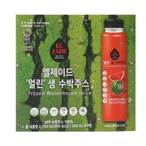 [코스트코] 엘제이드 얼린 생 수박주스 340ml×8병 냉동