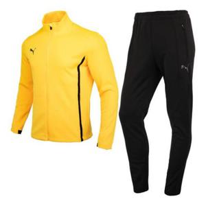 푸마 겨울 기모 방한 추리닝 운동복 트레이닝복 세트 4 옐로우