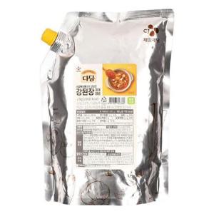 [JHQRSL7K_52ER]씨제이제일제당 다담 강된장찌개 양념 2KG