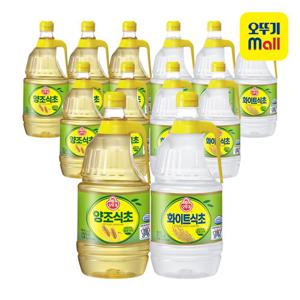 [오뚜기] 양조식초 1.8L 6개+화이트식초 1.8L 6개