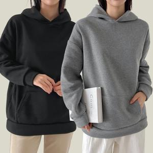 ★기모후드 3종★베이직 데일리 기모 후드티 3종