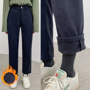 ★기모코듀로이  2종세트★배기핏 융기모 골덴팬츠 2종세트