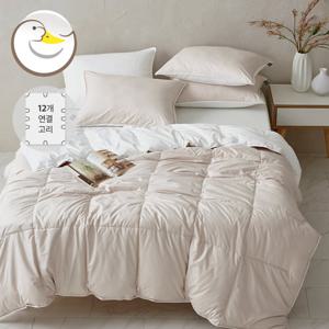 [에어룸] 세탁이 편한 포시즌 구스 이불세트_Q