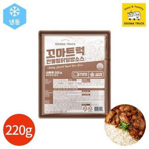 갤러리아_꼬마트럭 안동찜닭 덮밥 소스 220g x 4개